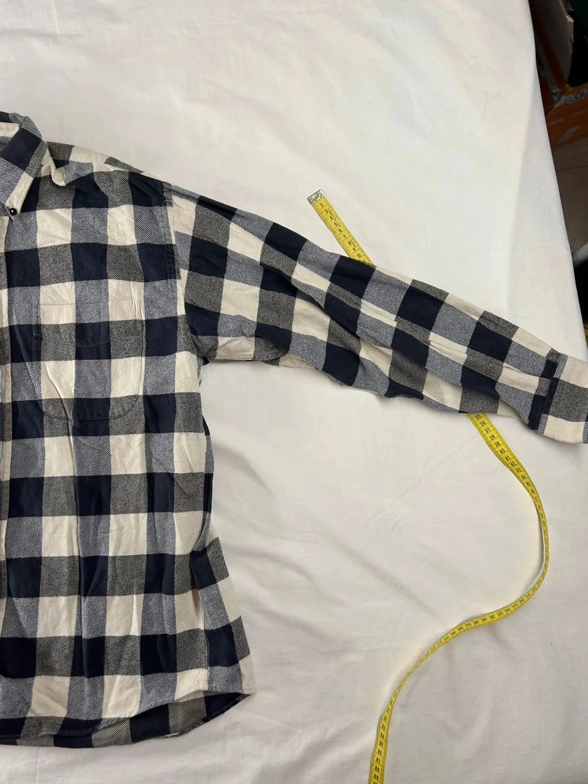 Black and white plaid Status shirt – photo 6